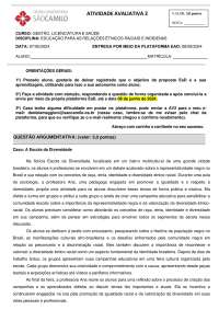 Diversidade sobre diversos povos