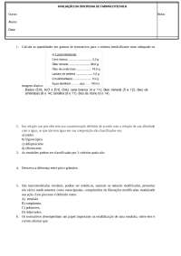 avaliação farmacotecnica