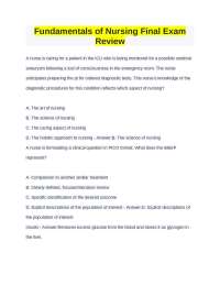 Healthcare and Nursing Concepts