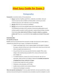 Med Surg Guide for Exam 3