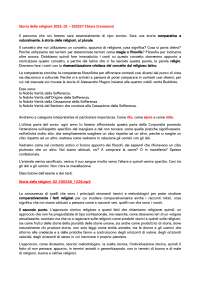 Storia delle religioni 2023