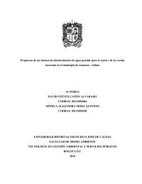 Mejoramiento del sistema de abastecimiento de agua potable en Basconta, Icononzo - Tolima