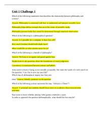 Philosophy and Ethics in Argumentation