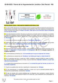 Teoría de la Argumentación Jurídica