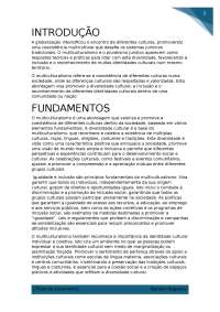 Promovendo o Multiculturalismo e o Pluralismo Jurídico