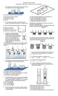 PREGUNTAS TIPO ICFES SOBRE MECÁNICA DE FLUIDOS