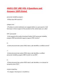 4A051 CDC URE VOL 4 Questions and Answers 100% Rated