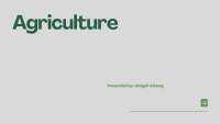 Agriculture: Innovations, Challenges, and Sustainability