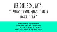 lezione simulata abilitazione insegnamento