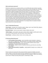 Performance Assessment in Education