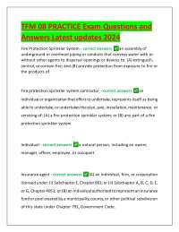 Fire Protection Sprinkler System Regulations in Texas