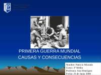 La Primera Guerra Mundial: Causas, Consecuencias y Documentos Primarios
