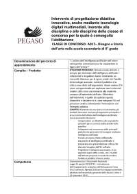 ESEMPIO PROVA SCRITTA LEZIONE SIMULATA 30 CFU UNIPEGASO PERCORSO ABILITANTE