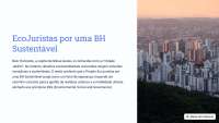 EcoJuristas por uma BH Sustentável: Soluções Inovadoras para Resíduos e Mobilidade Urbana