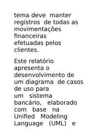 Diagrama de Casos de Uso para um Sistema Bancário