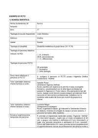 PCTO: Progetto di formazione professionale per studenti con disabilità intellettiva