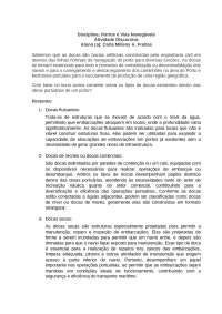 Disciplina: Portos e Vias Navegáveis