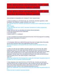 VITA 2023-2024 ADVANCED TEST with Correct Answers latest update.docx