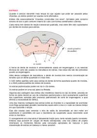 Estrias e ajustes por interferência