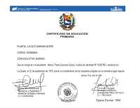 es un certificado de estudio