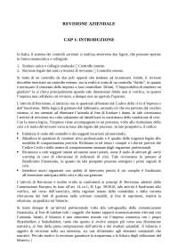 Riassunti Manuale di revisione legale. Logiche e strumenti"