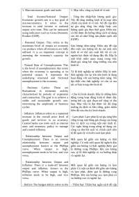 GENERAL INTRODUCTION OF MACROECONOMICS