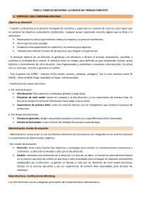 La toma de decisiones: la esencia del trabajo directivo