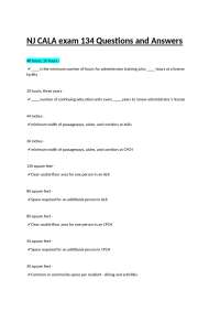 NJ CALA exam 134 Questions and Answers