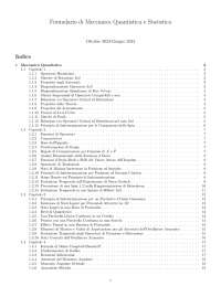 Dispense e Formulario di Meccanica Quantistica e Statistica