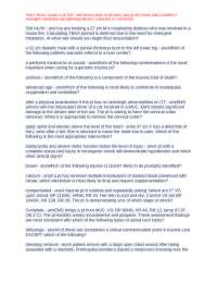TNCC FINAL EXAM 4 LATEST VERSIONS 2024 CONTAINS 100 QUESTIONS AND CORRECT ANSWER VERIFIED