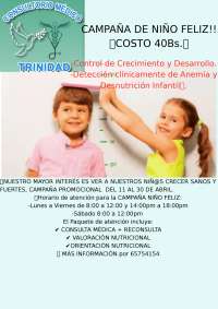 Control medico, desarrollo crecimiento de niño