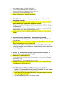 Agile Exam Questions and Answers  TI F.P 100,23