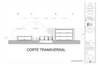 Plano Arquitectónico de Corte Transversal