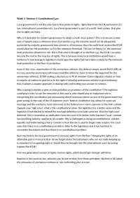 Multi-Level Protection of Rights in Constitutional Law