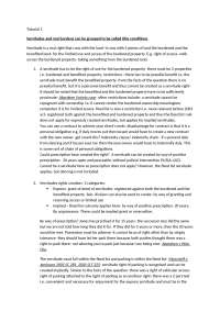 Servitudes and Real Burdens: Title Conditions