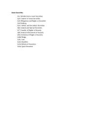 LAWS08131 Asset Securities
