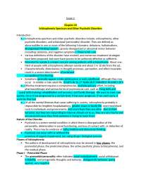 Schizophrenia Spectrum and Other Psychotic Disorders