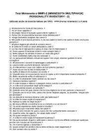 test minnesota militare