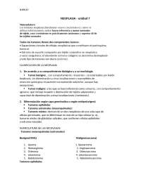 Neoplasias. Capítulo 7 del libro de Robbins