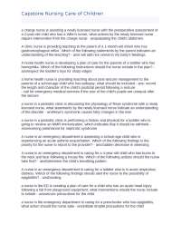 Capstone Nursing Care of Children.docx