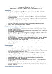 Ecocriticism: Literatur und Umwelt