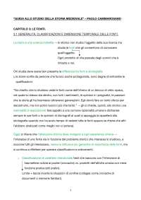 Fonti e Tendenze per la ricerca storica.