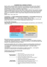 Riassunti Economia delle Aziende di Credito, Filotto