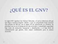Gnv ( gas natural vehicular)