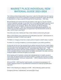 MARKET PLACE INDIVIDUAL NEW MATERIAL GUIDE 2023