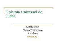 Hisotria sobre la carta de Judas