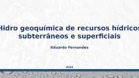 A geoquímica de minerais pesados em ambientes costeiros envolve o estudo da composição quí
