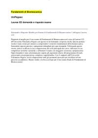 Domande e Risposte Risolte per Esame di Fondamenti di Biomeccanica: UniPegaso Laurea L22