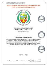 adudicacion simplificada