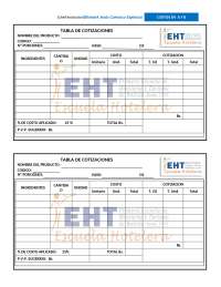 hoja de calculo para contabilidad